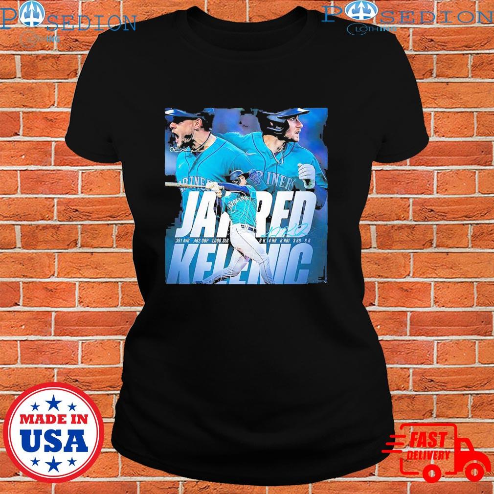 King Jarred Kelenic Seattle Kraken signature Shirt, hoodie, sweater, long  sleeve and tank top