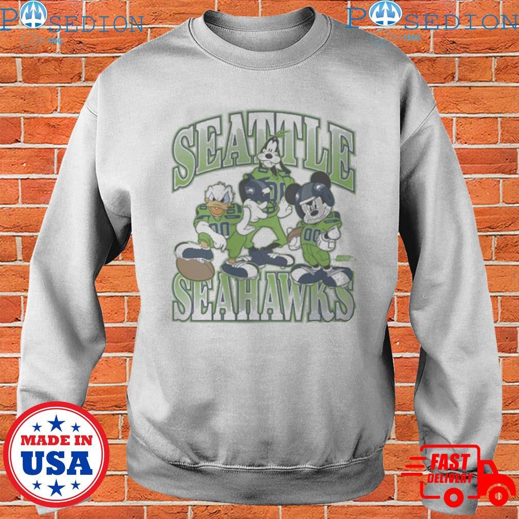 Seattle Seahawks Long Sleeve Raglan, Junk Food Clothing