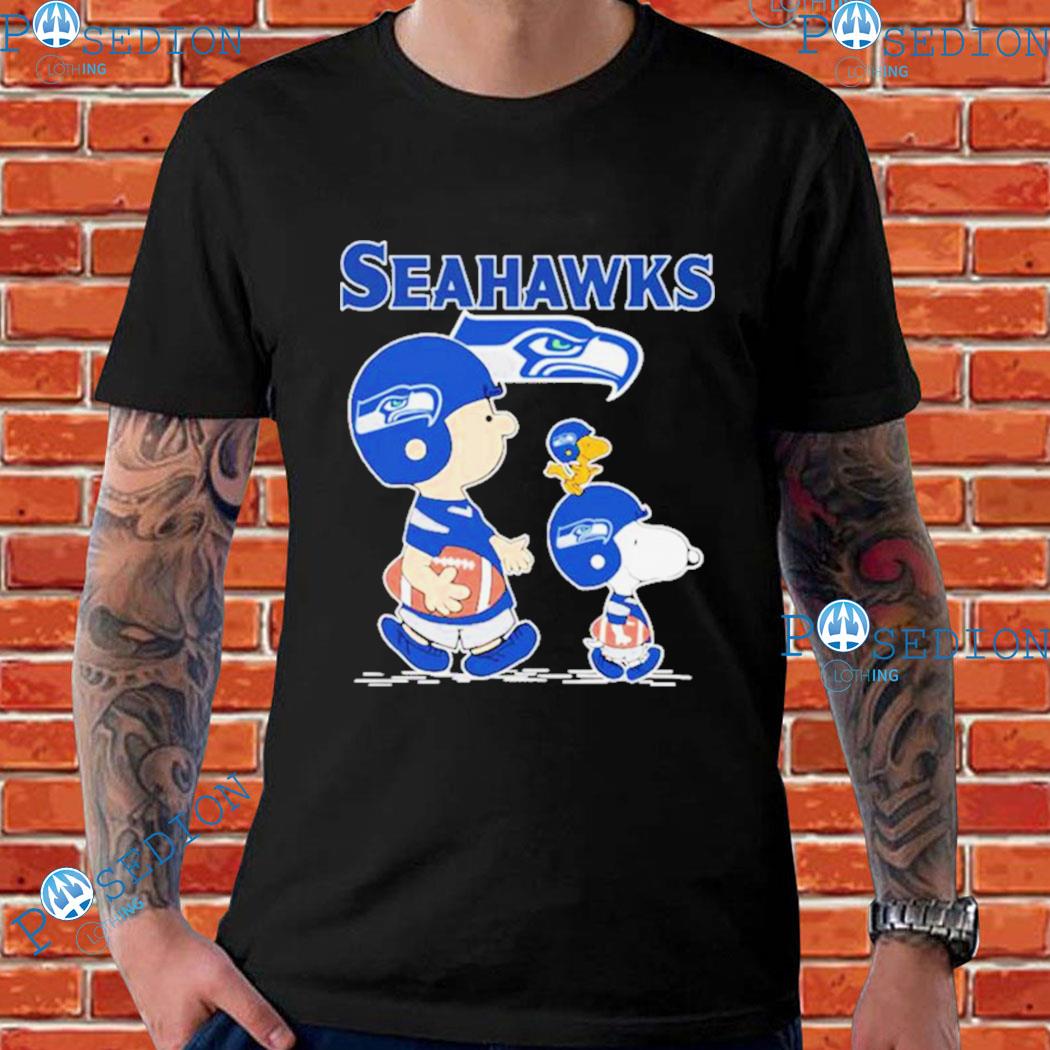 Official Seattle Seahawks Snoopy Plays The Football Game shirt