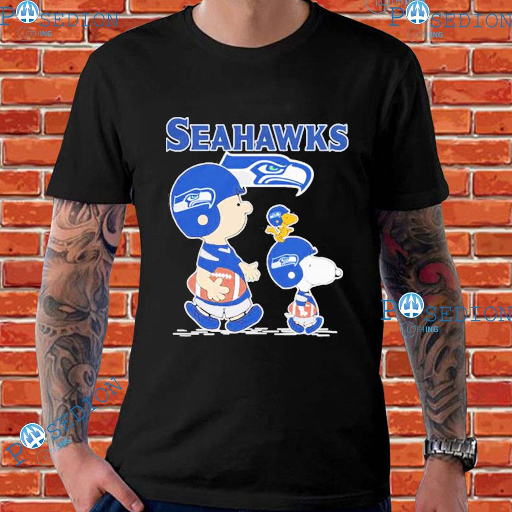 Seattle Seahawks Snoopy plays the Football game T-shirts, hoodie, sweater,  long sleeve and tank top