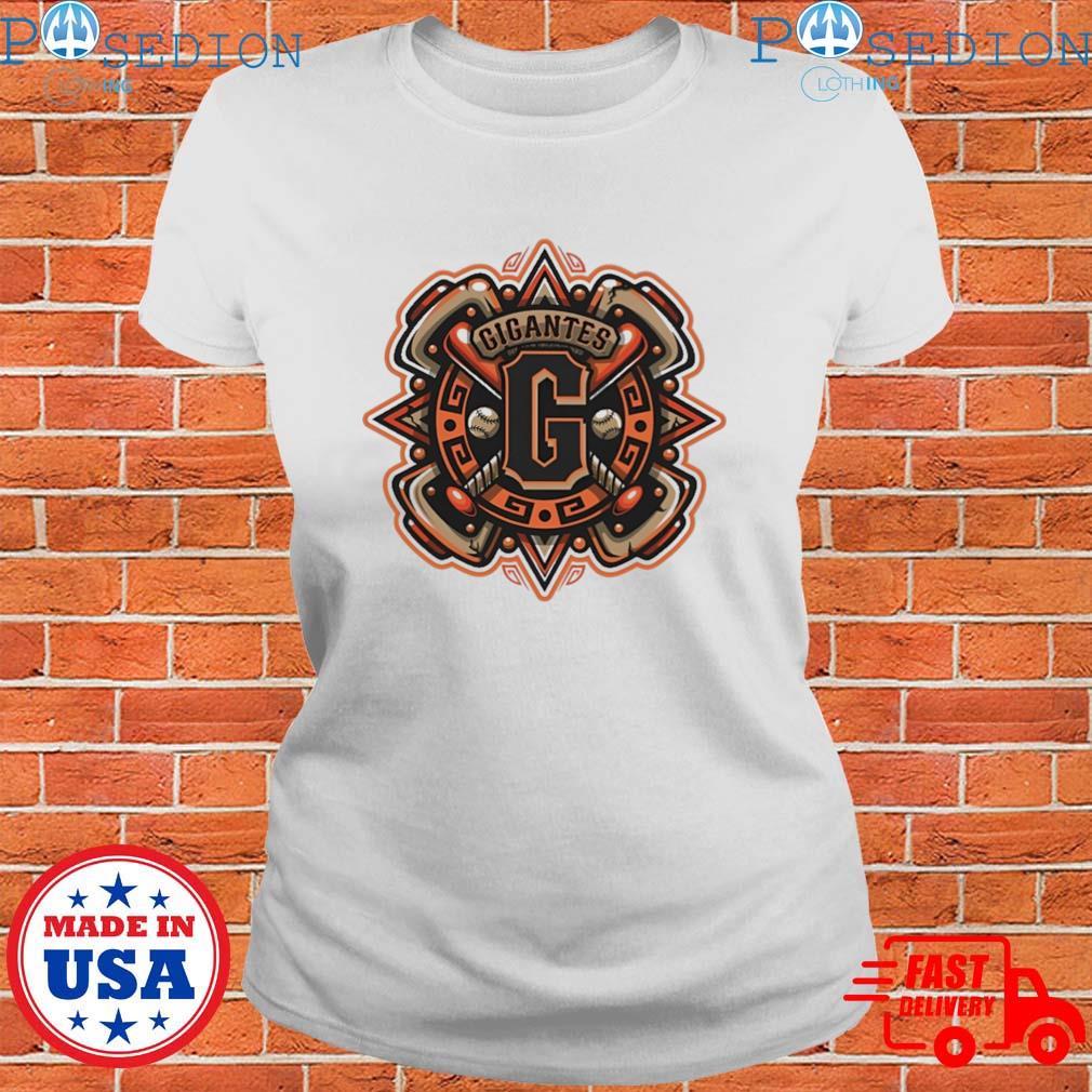 San Francisco Giants baseball Mexico series Vamos Gigantes logo T