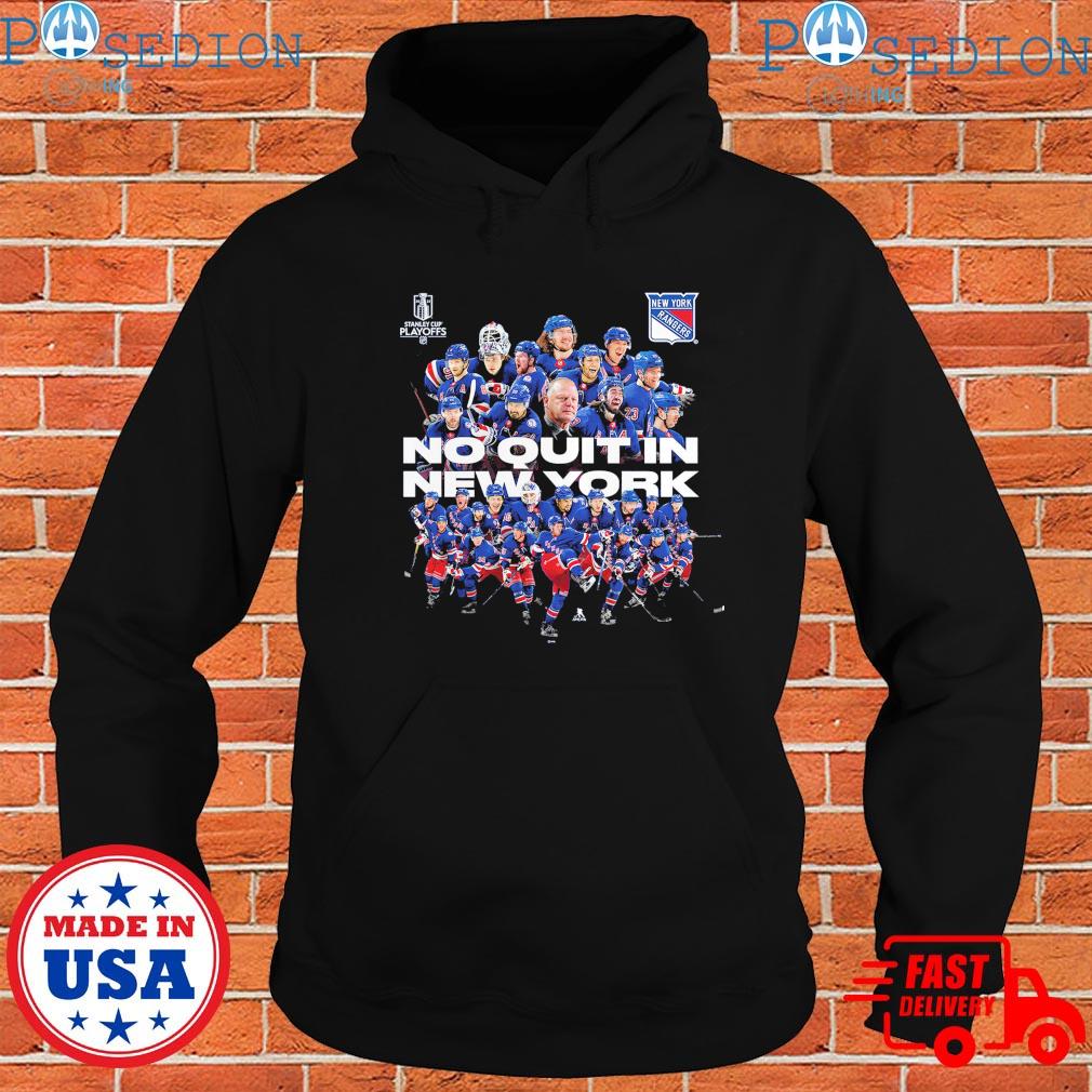 Official New york rangers no quit in new york T-shirt, hoodie, tank top,  sweater and long sleeve t-shirt