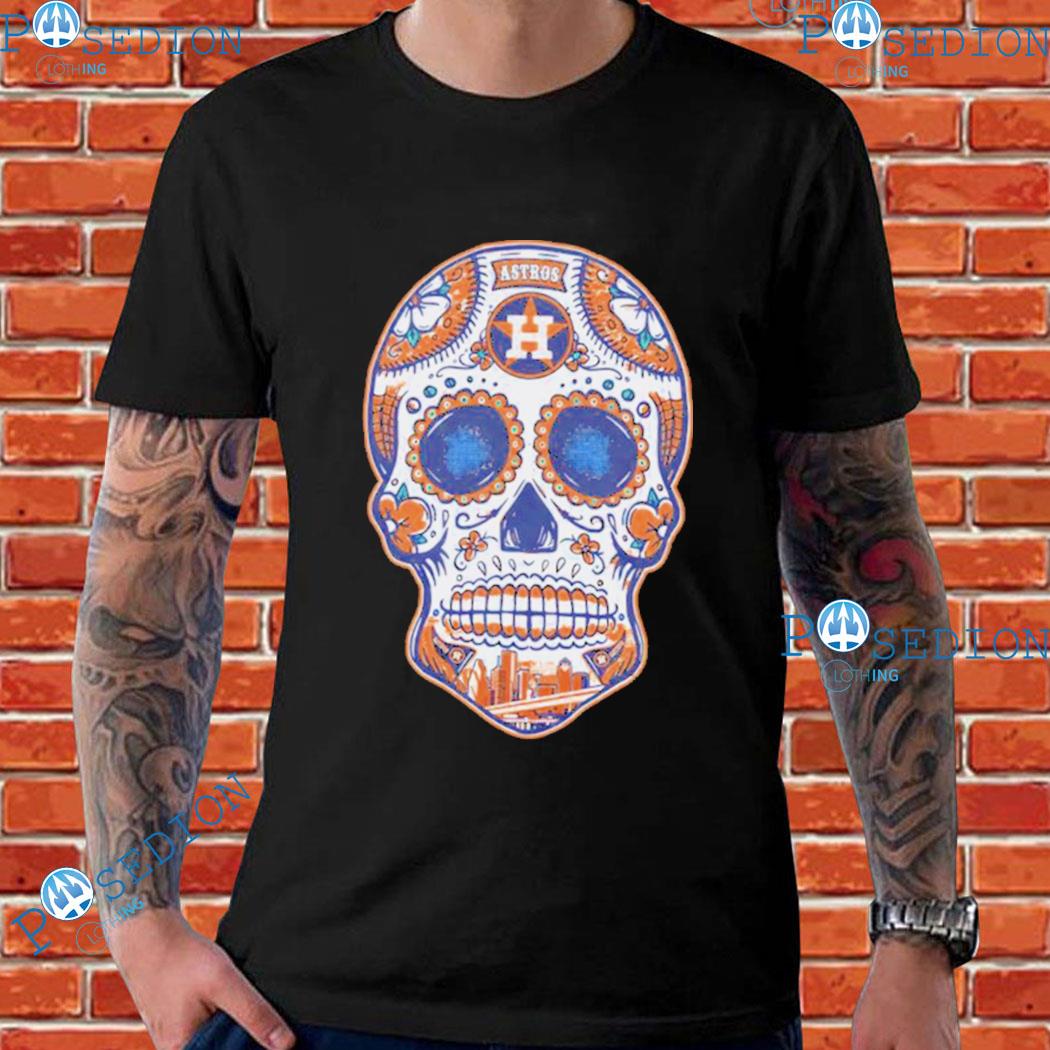 Sugar skull houston astros 2022 world series champions T-shirt