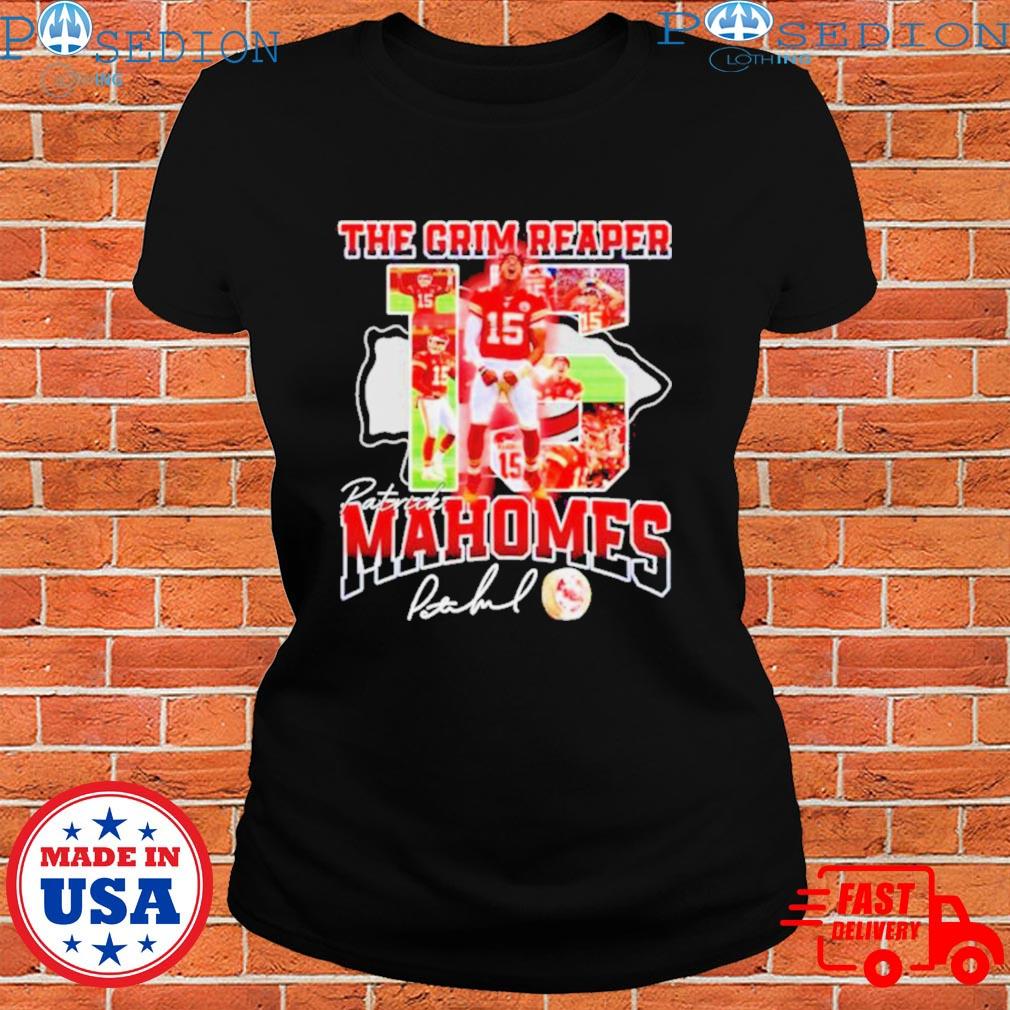 Patrick Mahomes KC Chiefs Grim Reaper Shirt, hoodie, sweater, long sleeve  and tank top