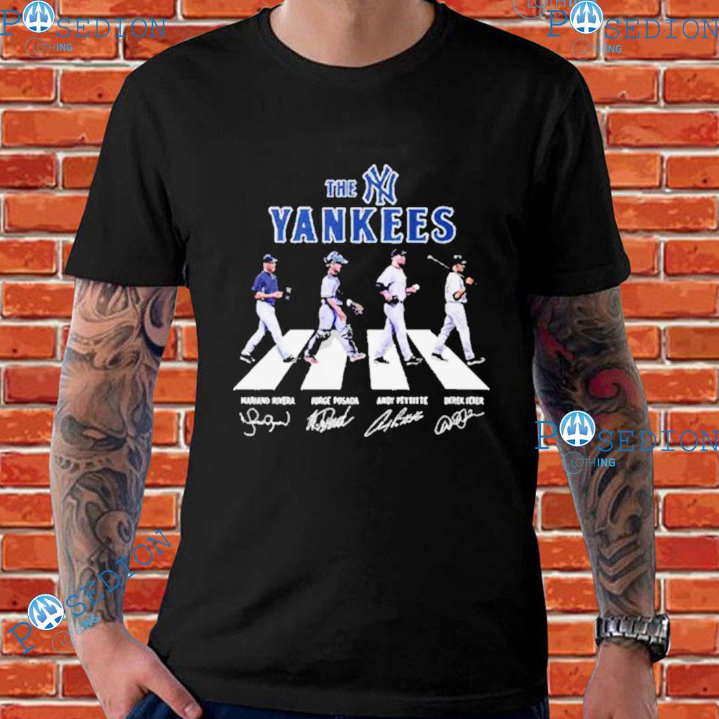 The New York Yankees Abbey Road 2023 Signatures Shirt