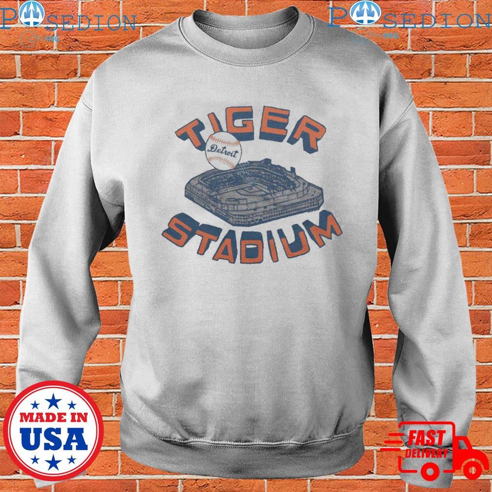 Tiger Stadium Detroit T-shirt - Shibtee Clothing