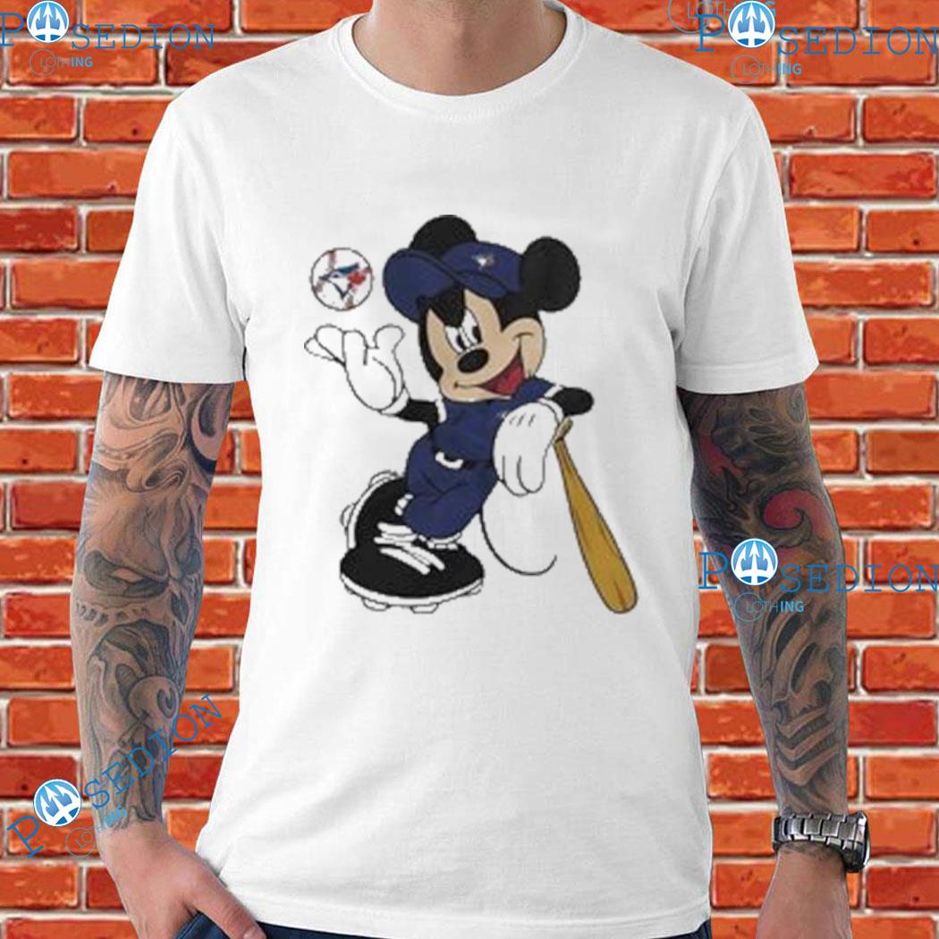 Toronto Blue Jays Baseball Shirt, Mickey Mouse Disney Baseball Shirt,  Toronto Baseball Shirt - Printiment