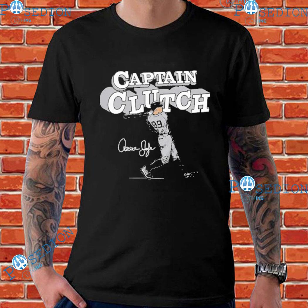 Signature and number 99 aaron judge captain clutch shirt, hoodie
