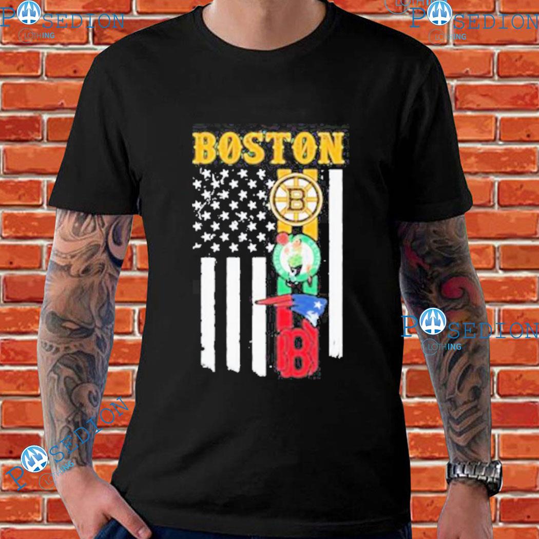 BOSTON FLAG T-SHIRT