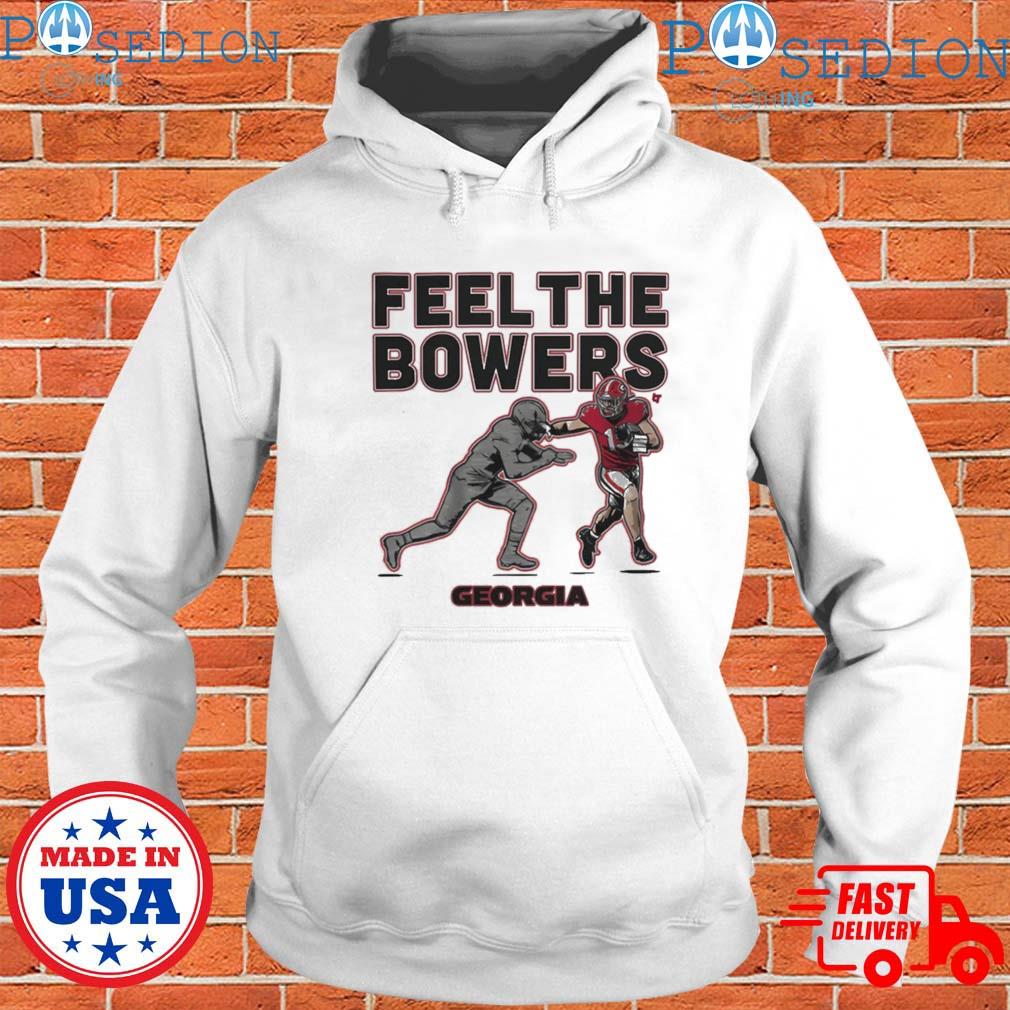 Georgia Football: Brock Bowers Feel The Bowers, Youth T-Shirt / Medium - College Football - Sports Fan Gear | BreakingT