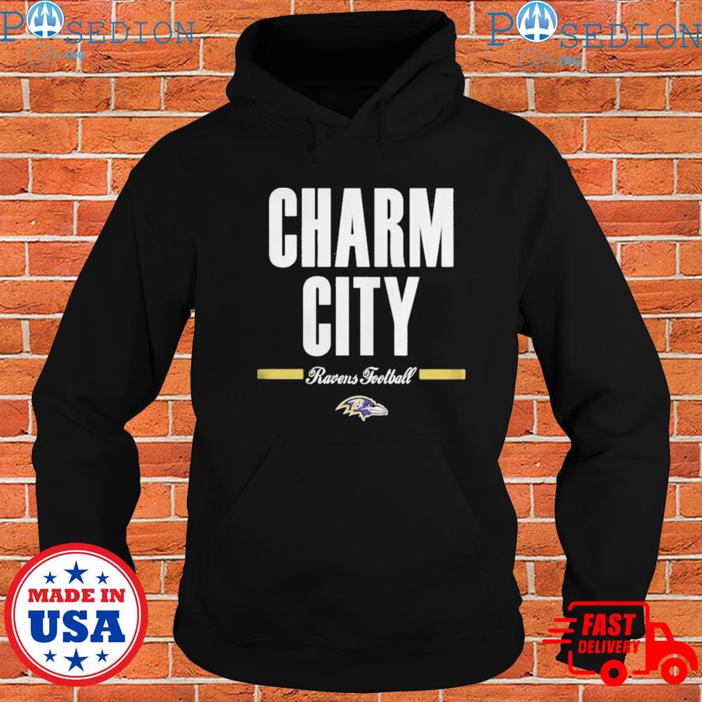 Charm City Logo Baltimore Ravens T-shirt, hoodie, sweater, long sleeve and  tank top