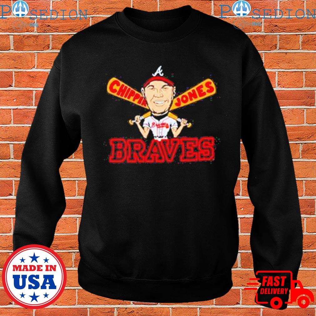 Chipper Jones Atlanta Braves baseball shirt, hoodie, sweater, long sleeve  and tank top