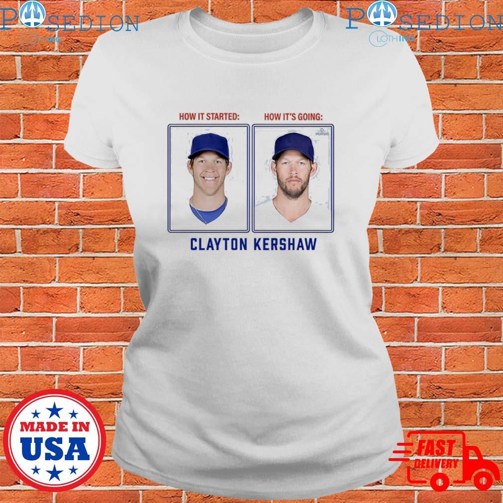 Clayton Kershaw Official Womens Home Jersey