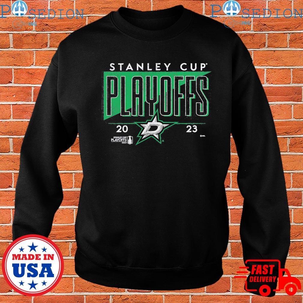 Dallas Stars 2023 Stanley Cup Playoffs Triblend Crease Shirt