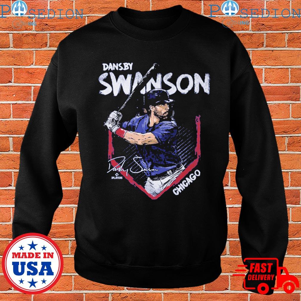 Dansby Swanson Baseball Tee Shirt, Chicago Baseball Men's Baseball T-Shirt