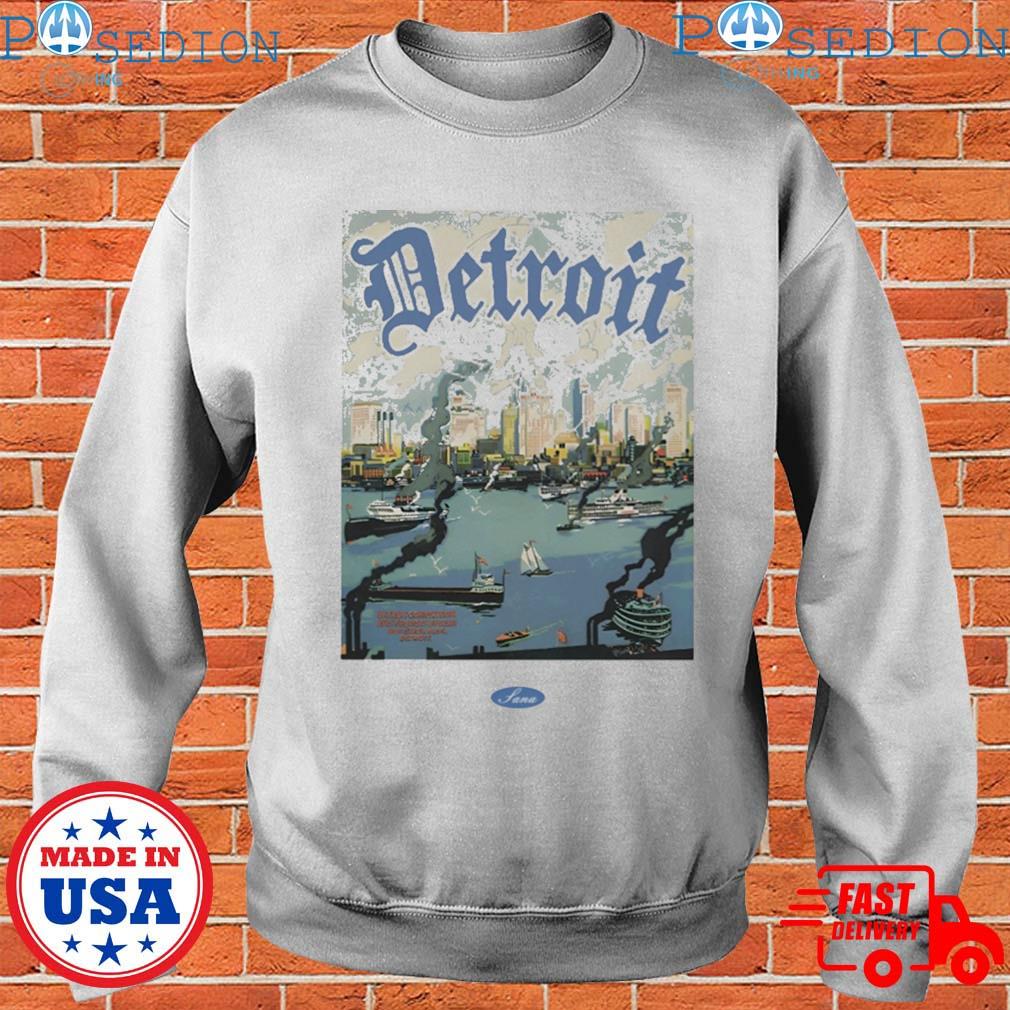 DETROIT RIVER TEE - CREAM