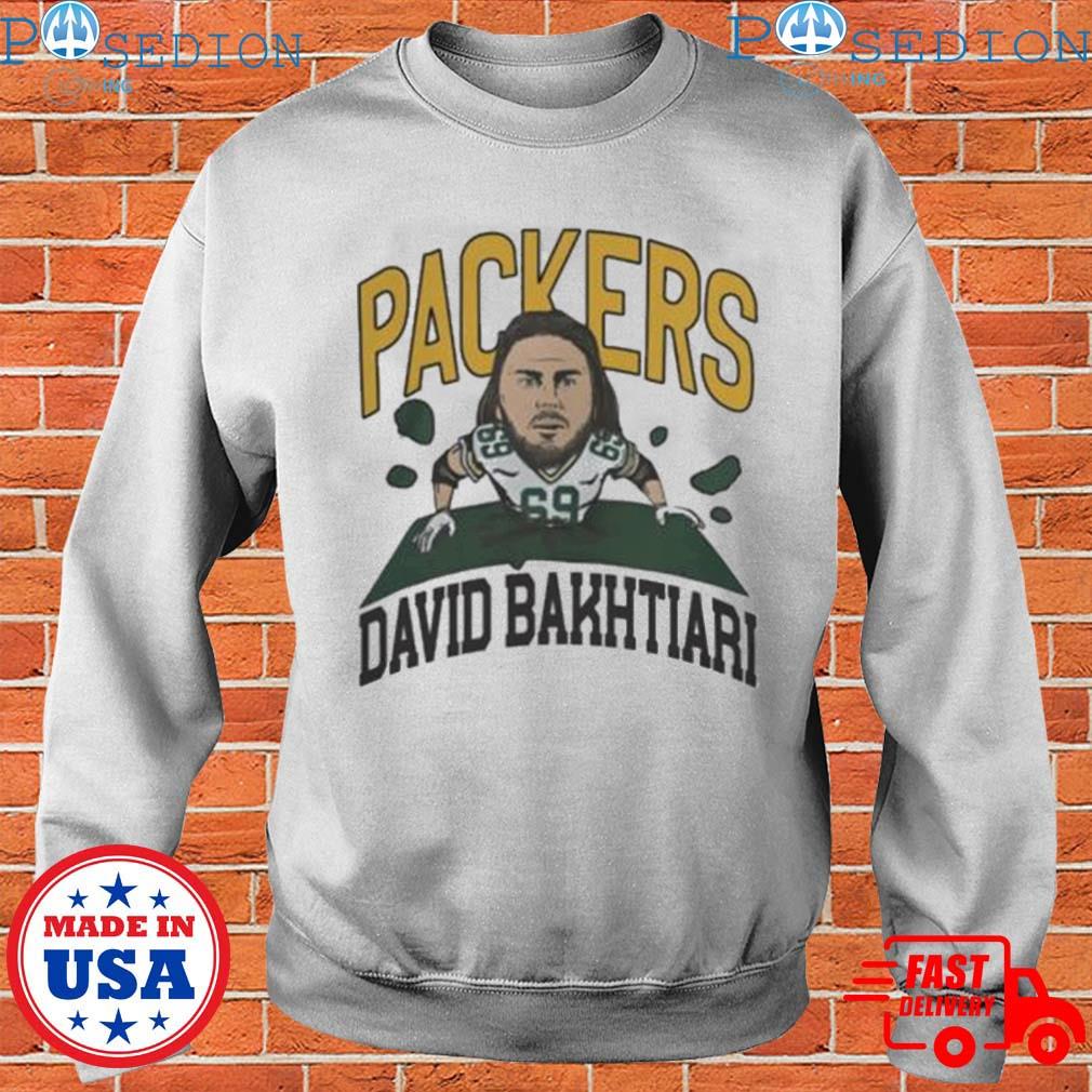 Green Bay Packers #69 David Bakhtiari Breakthrough T-Shirt, hoodie