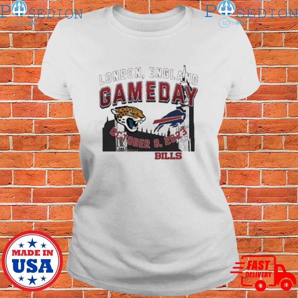 Jacksonville Jaguars Buffalo Bills London England Gameday October 8 2023  Fashion T-Shirt - Binteez