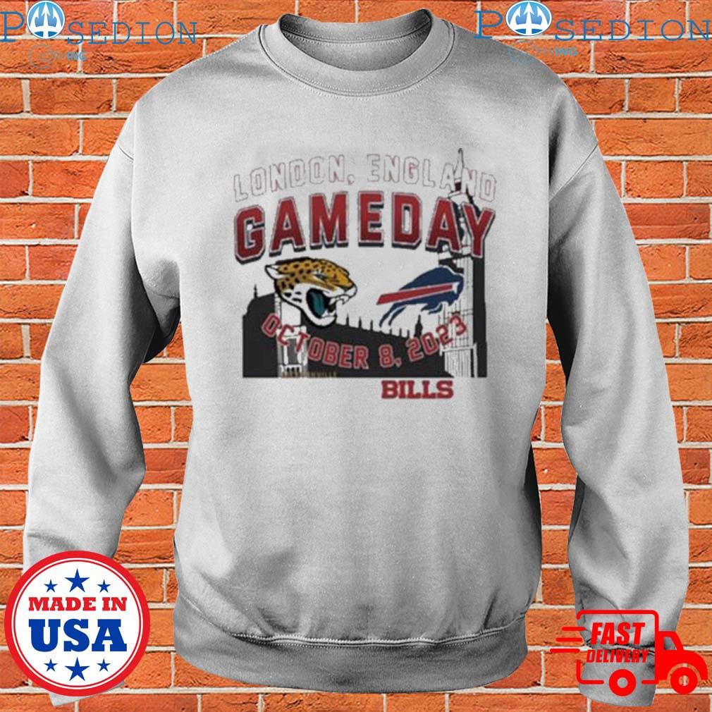 Jacksonville Jaguars Buffalo Bills London England Gameday October 8 2023  Fashion T-Shirt - Binteez