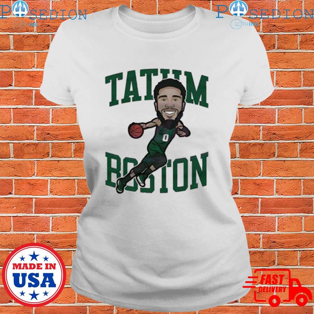 Jayson Tatum Boston Celtics Cartoon Tee Shirt