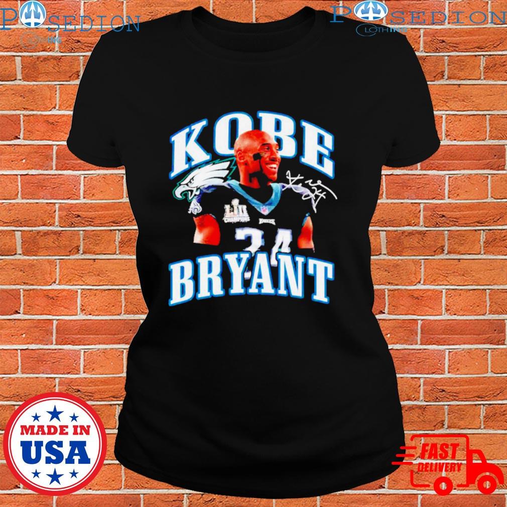 Kobe Bryant 24 Philadelphia Eagles with background shirt, hoodie