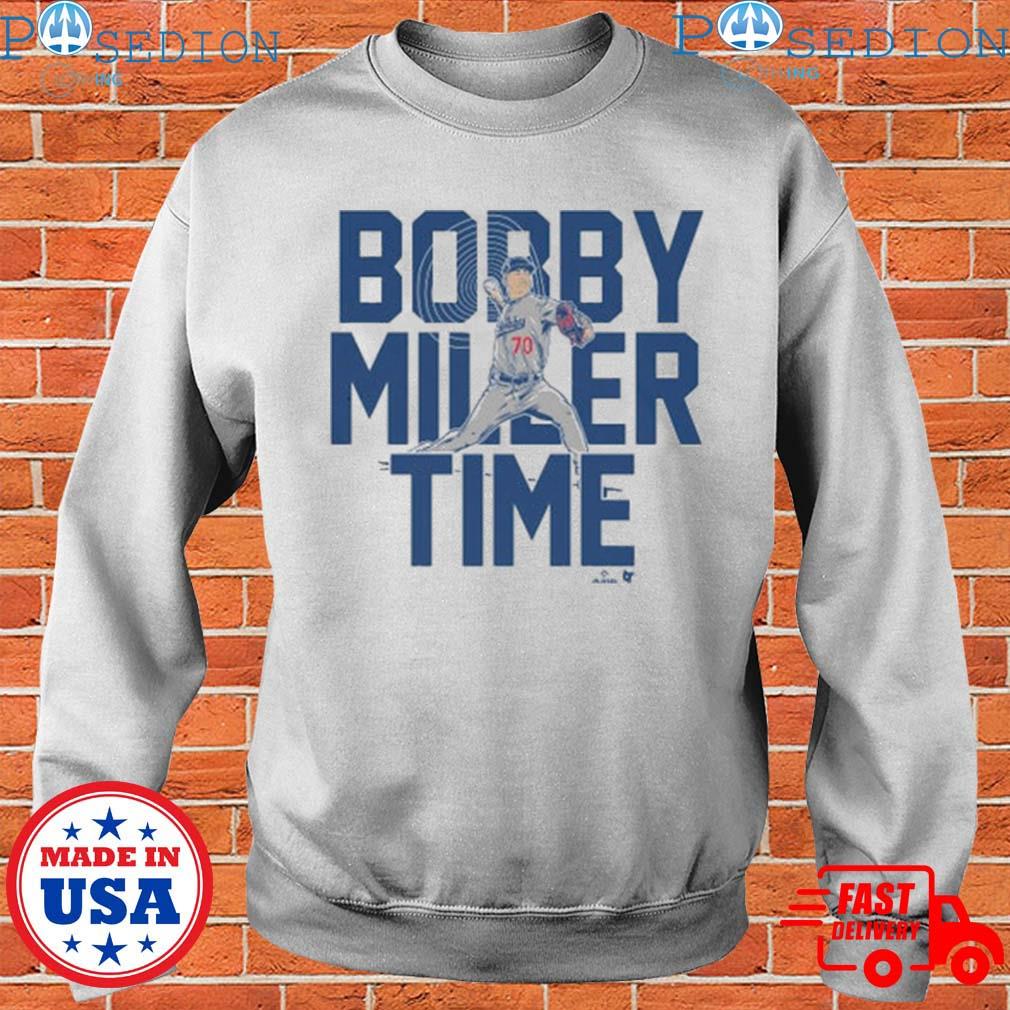 Los Angeles Dodgers #70 Bobby Miller time funny 2023 T-shirt, hoodie,  sweater, long sleeve and tank top