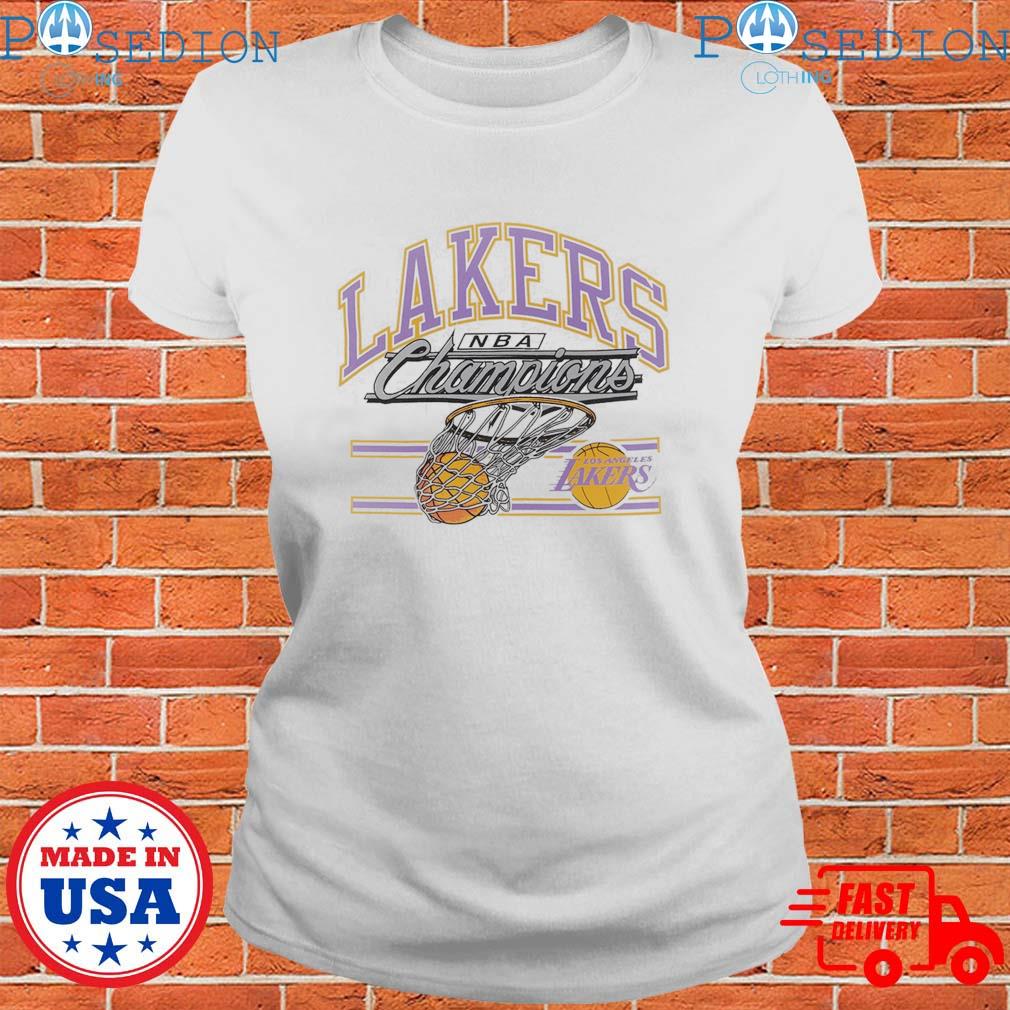 LA Lakers Hoop Vintage White Tee