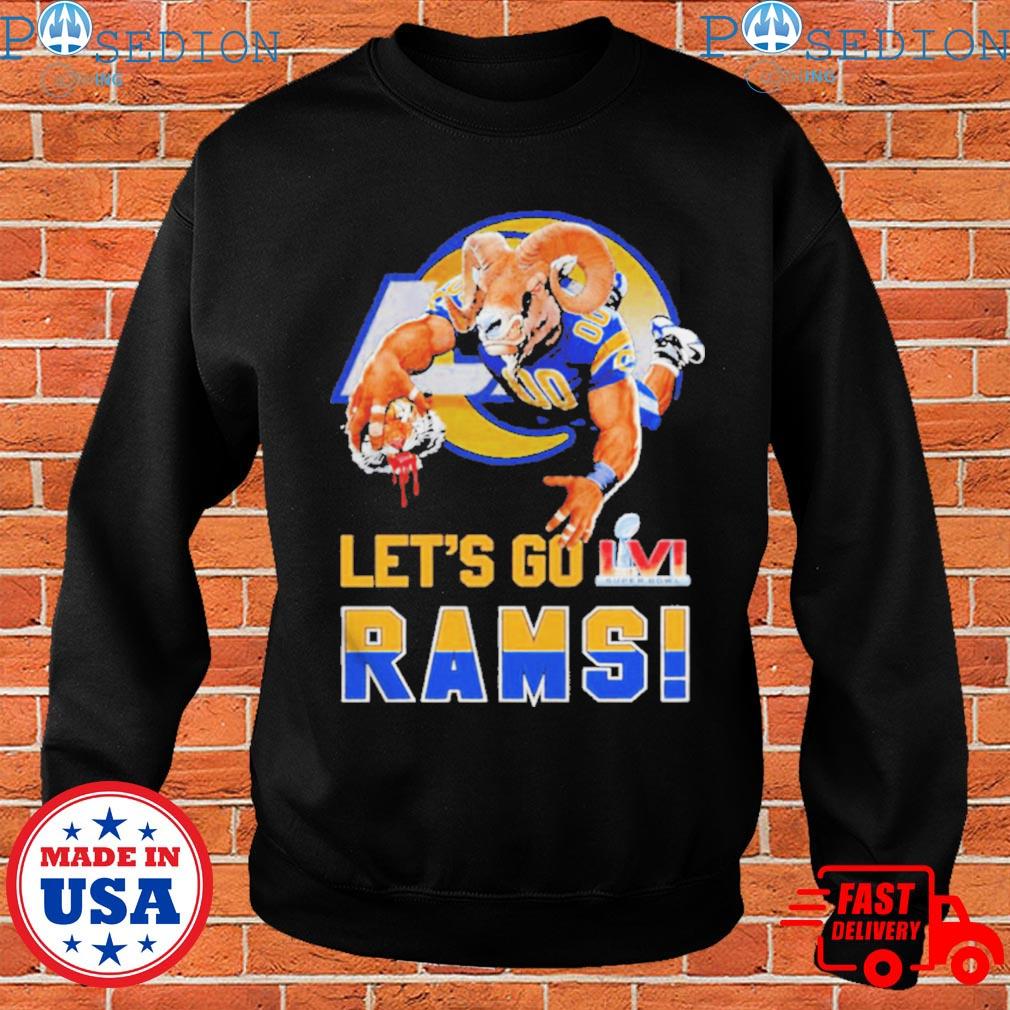 Los Angeles Rams go Rams logo 2023 T-shirt, hoodie, sweater, long sleeve  and tank top