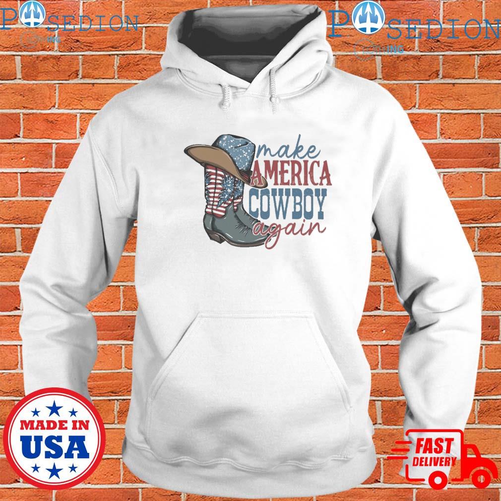 USA Make America Cowboy Classic Hoodie