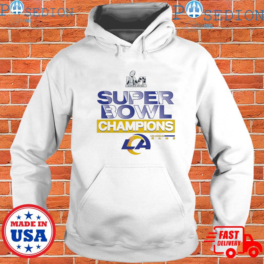 Official men's Men's Heathered Gray Los Angeles Rams Super Bowl LVI  Champions Locker Room Trophy Collection T-Shirts, hoodie, sweater, long  sleeve and tank top