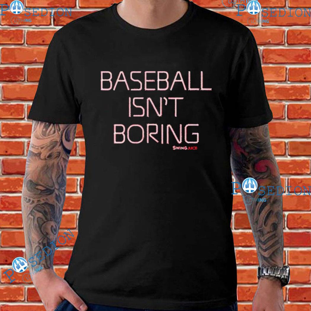 SwingJuice Short Sleeve Unisex T-Shirt Official Baseball Isn't Boring