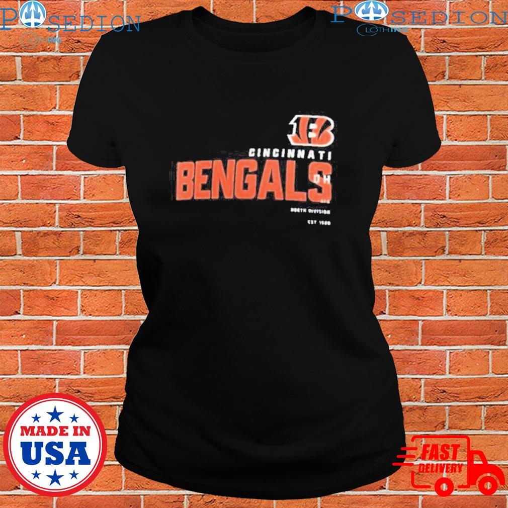 Nike men's cincinnatI bengals team name heather T-shirts, hoodie, sweater,  long sleeve and tank top