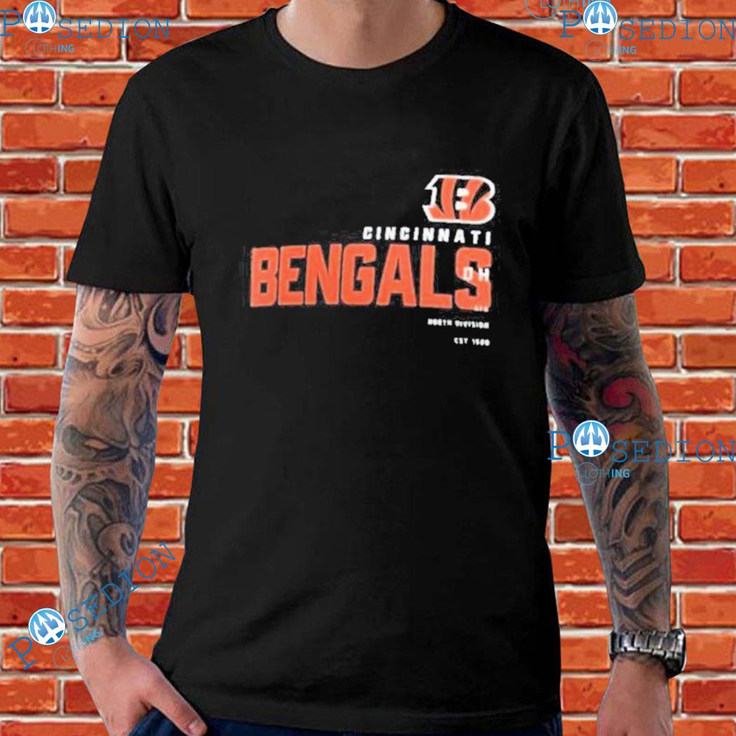 Men's Nike Black Cincinnati Bengals Team Primary Logo T-Shirt