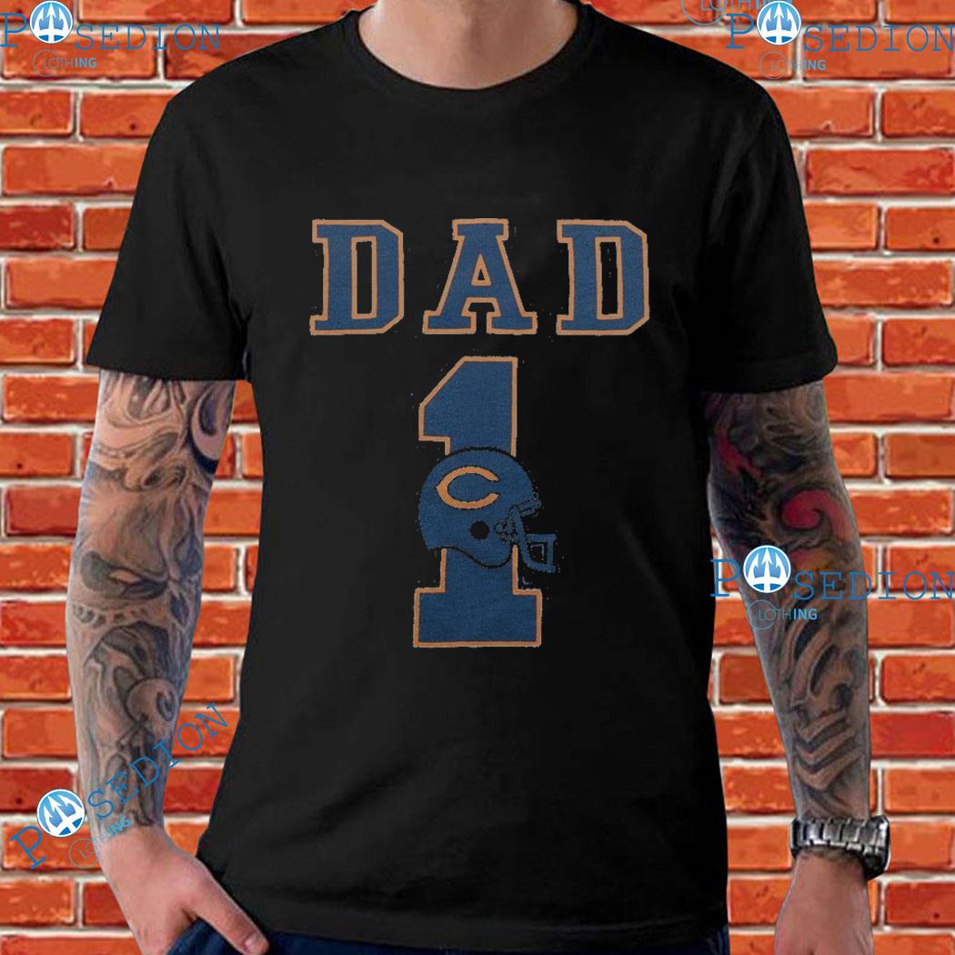 Official chicago bears dad T-shirts