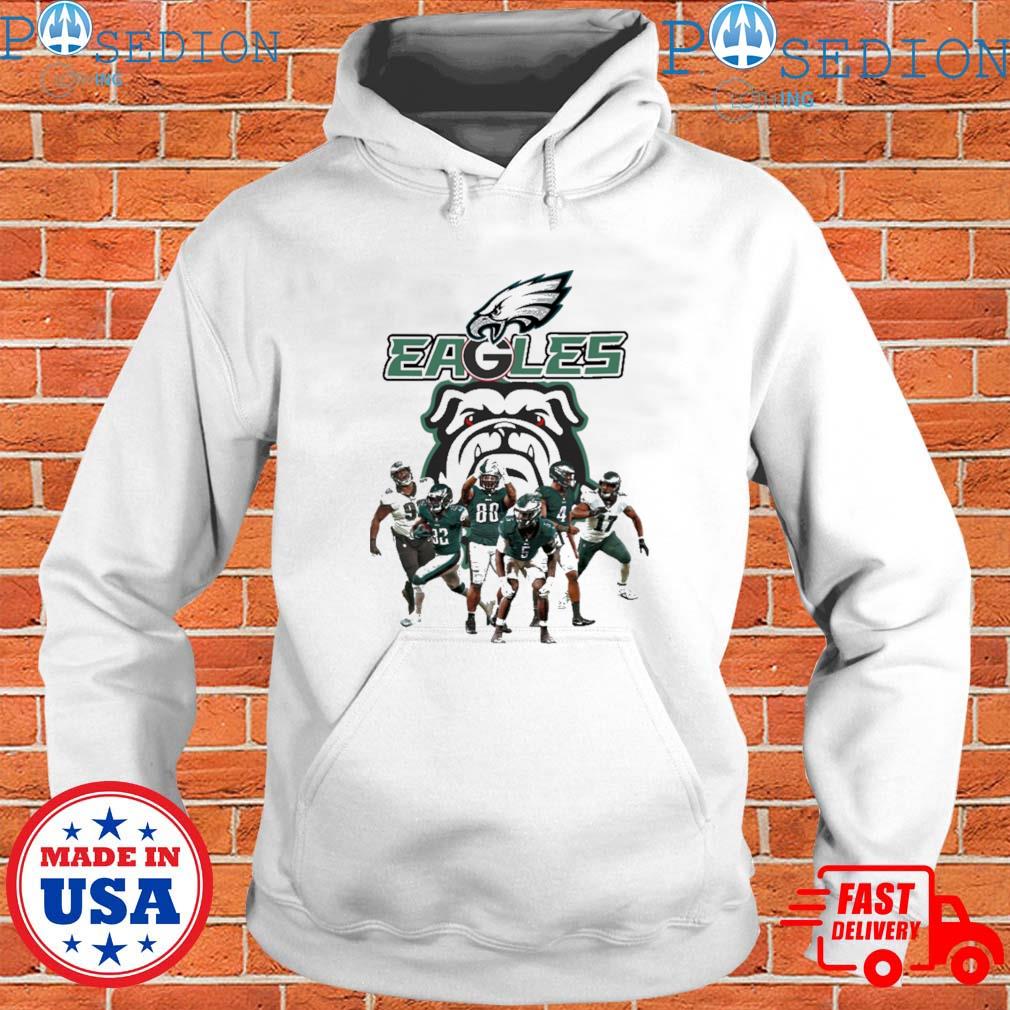 Official official Eagles Dawgs Philadelphia Eagles And Georgia Bulldogs  Players Shirts, hoodie, tank top, sweater and long sleeve t-shirt