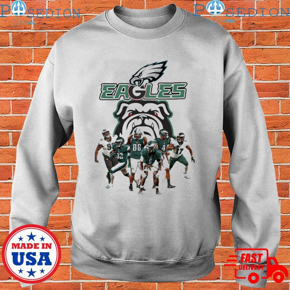 Official official Eagles Dawgs Philadelphia Eagles And Georgia Bulldogs  Players Shirts, hoodie, tank top, sweater and long sleeve t-shirt