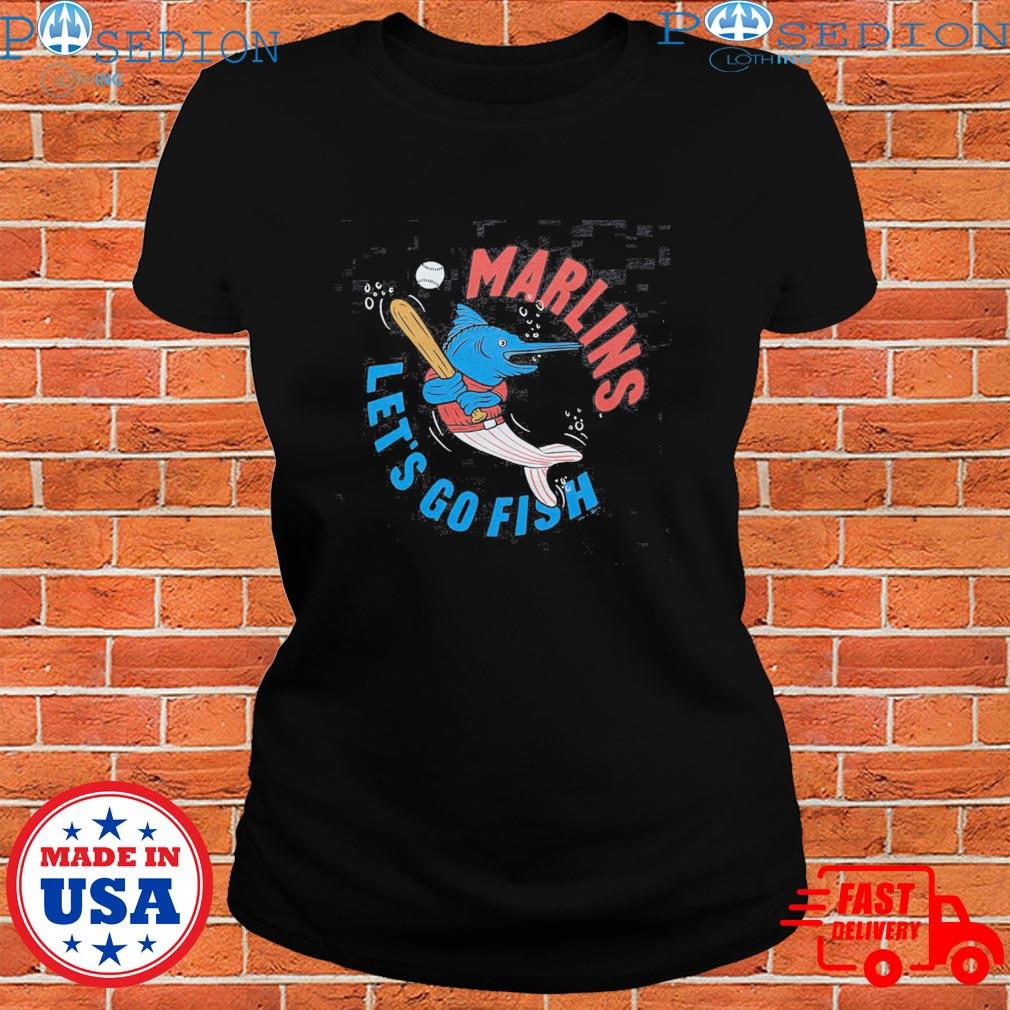 MiamI marlins let's go fish baseball T-shirt, hoodie, tank top, sweater and long  sleeve t-shirt