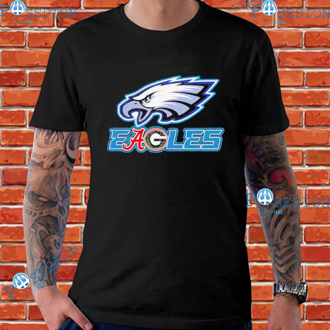 Philadelphia Alabama Georgia Bulldogs Eagles Logo Shirt