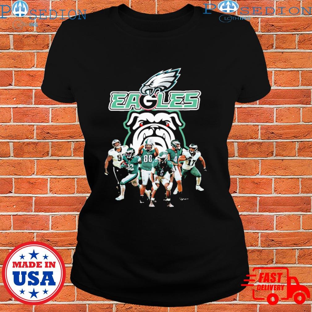 Eagles Dawgs Philadelphia Eagles and Georgia Bulldogs players 2023 T-shirt,  hoodie, sweater, long sleeve and tank top