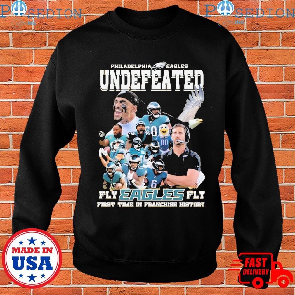 Official philadelphia Eagles Undefeated Fly Eagles Fly Shirt