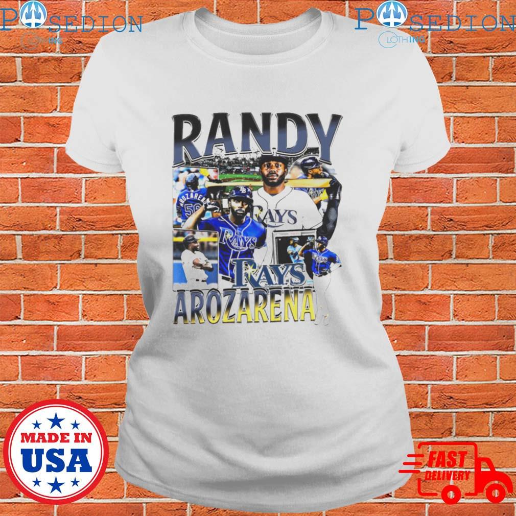 Official Randy Arozarena Tampa Bay Rays T-Shirts, Rays Shirt