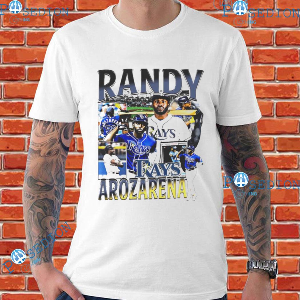 Official Randy Arozarena Tampa Bay Rays T-Shirts, Rays Shirt