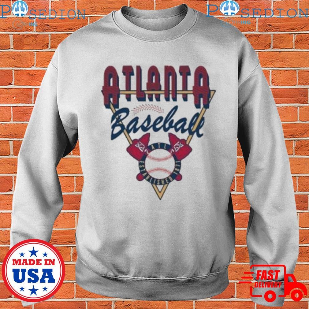 Retro Atlanta Braves Mlb Baseball Gear T-Shirts, hoodie, sweater, long  sleeve and tank top
