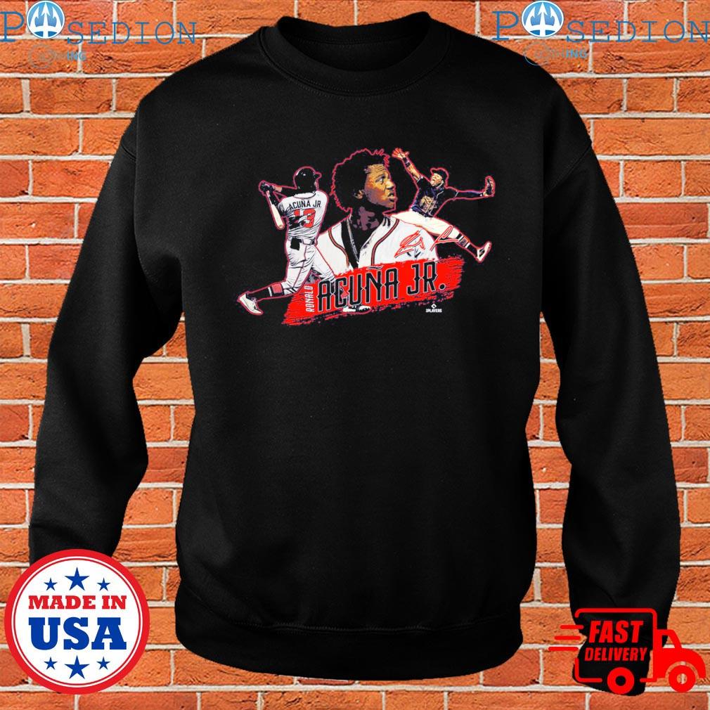 Number And Portrait Ronald Acuna Jr Atlanta MLBPA T-Shirts, hoodie,  sweater, long sleeve and tank top