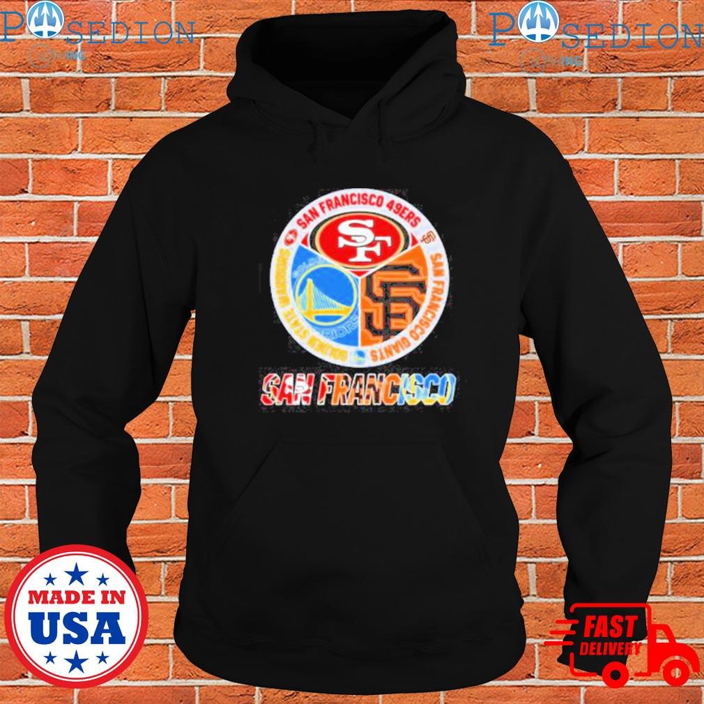 San Francisco 49ers San Francisco Giants Golden State Warriors San  Francisco city skyline logo 2023 shirt, hoodie, sweater, long sleeve and  tank top