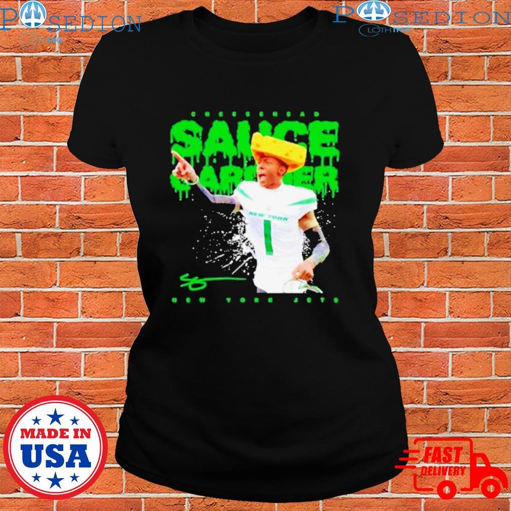 Sauce Gardner New York Jets Cheesehead Shirt