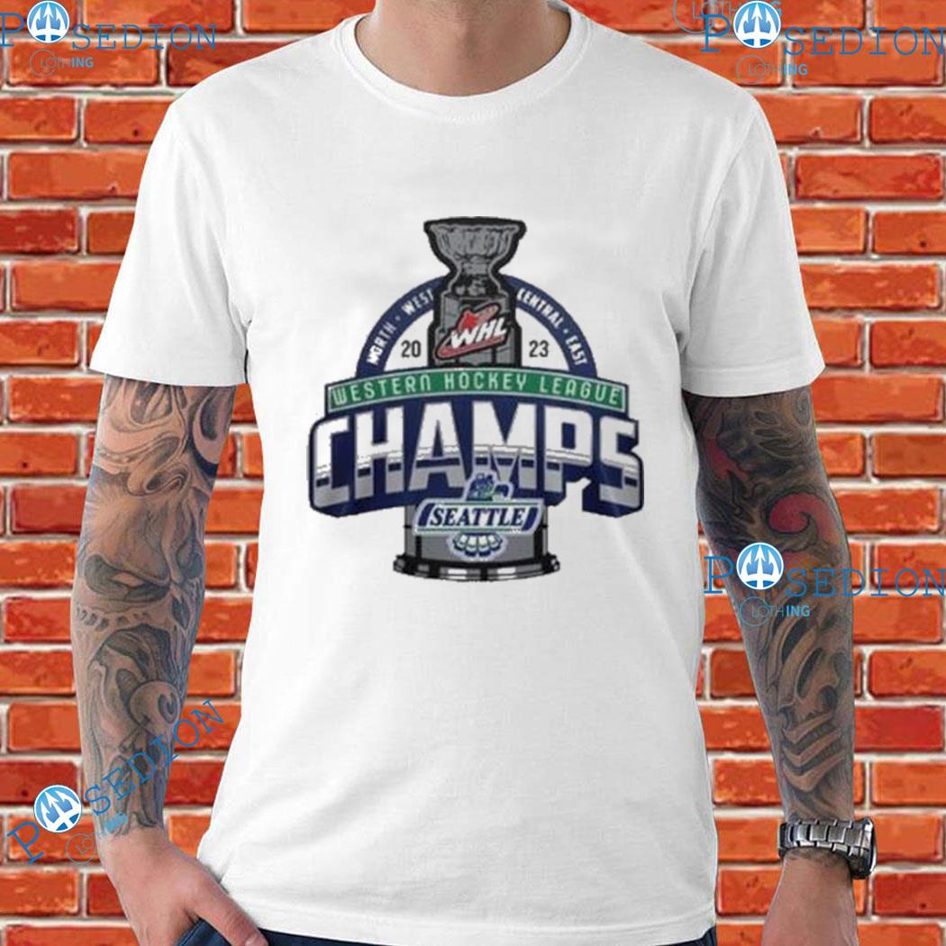 Seattle Thunderbirds 2023 Western Hockey League Champions shirt, hoodie,  sweater, long sleeve and tank top