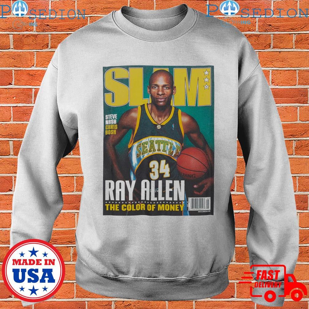 Seattle Supersonics basketball all time starting five players 2023 T-shirt,  hoodie, sweater, long sleeve and tank top
