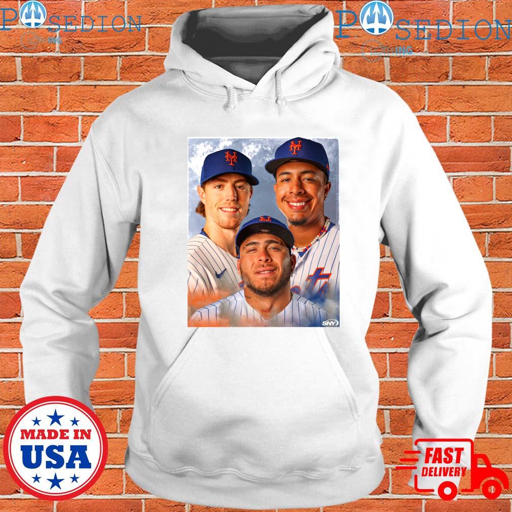 Official Brett baty francisco álvarez and mark vientos are all in the  starting lineup for the mets t-shirt, hoodie, sweater, long sleeve and tank  top