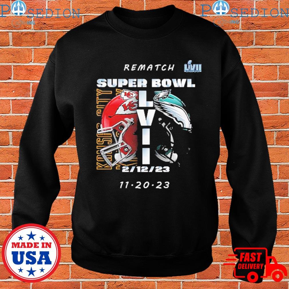 Super Bowl LVII Rematch Eagles At Chiefs Monday Night Football All Over  Print Shirt - Mugteeco